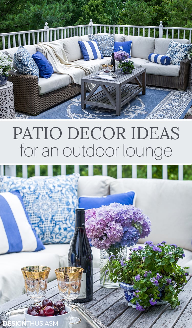 Outdoor Lounge Patio Decor