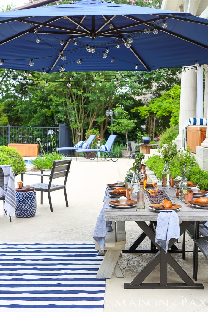Outdoor Dining Summer Space 