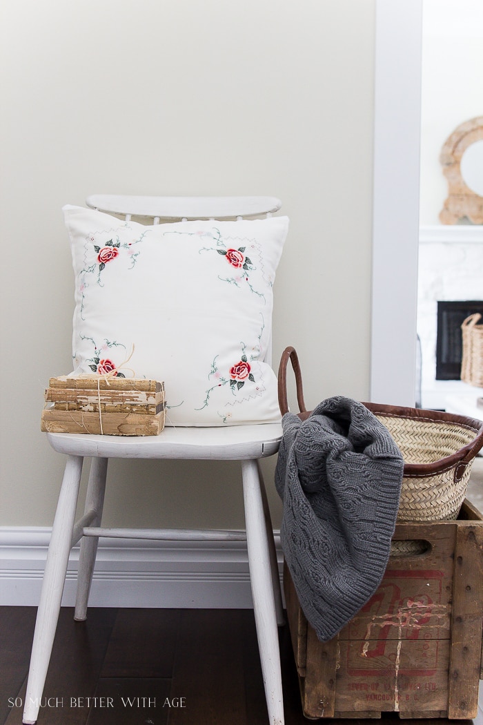 sentimental-tablecloth-to-pillow-So Much Better With Age