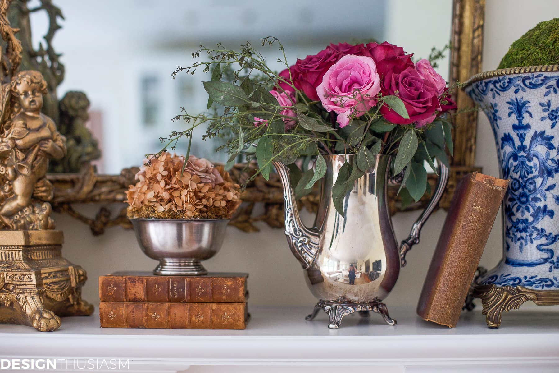 Vintage Books | Awesome Ways to Display Your Collections - terilynadamsblog.com