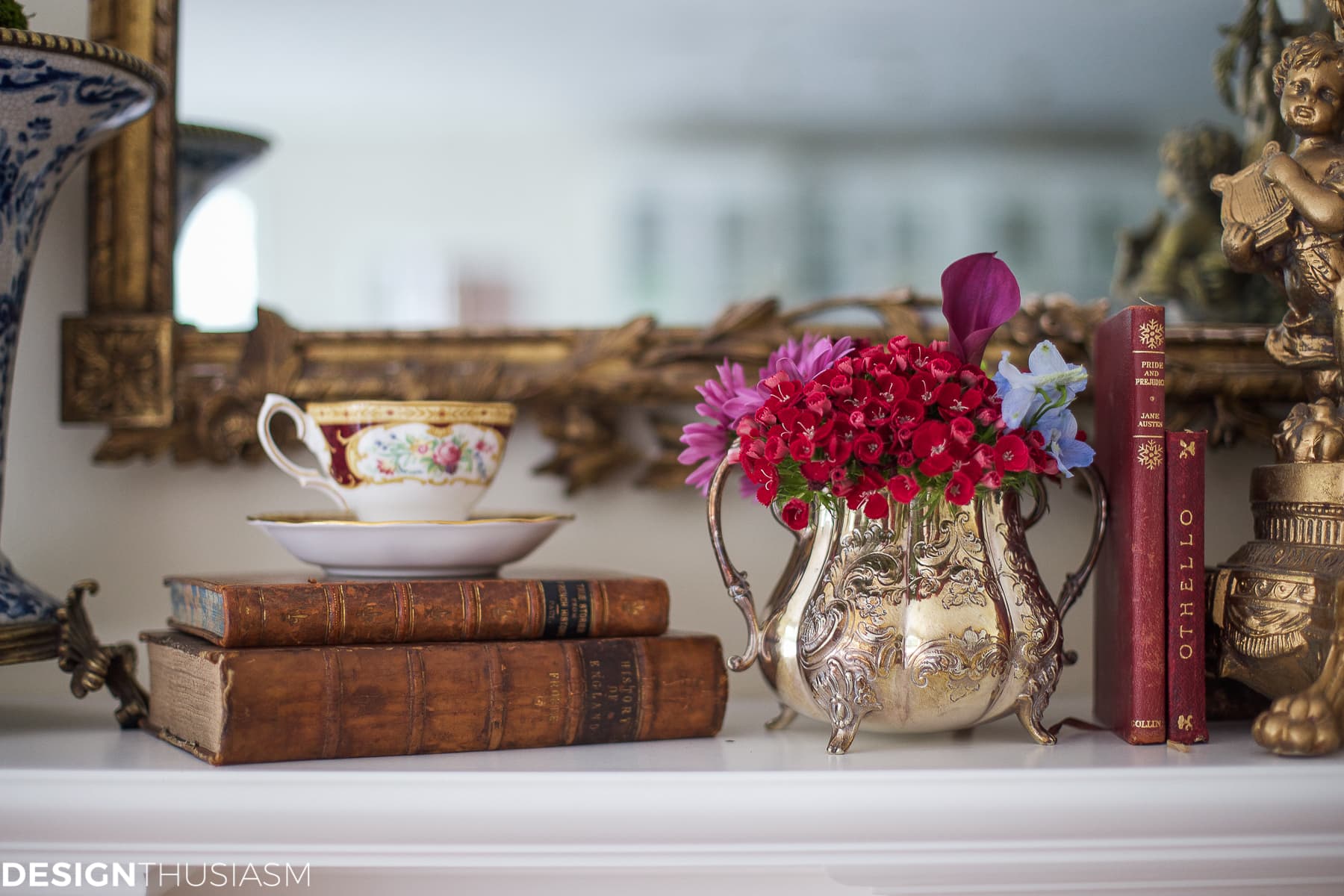Vintage Books | Awesome Ways to Display Your Collections - terilynadamsblog.com
