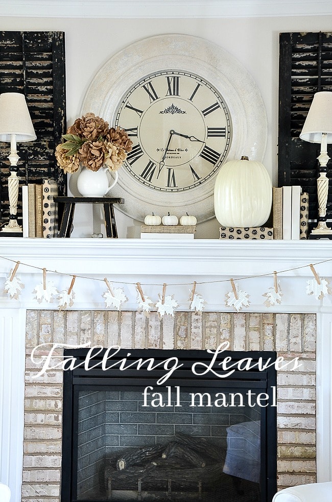 FALL LEAF GARLAND DIY