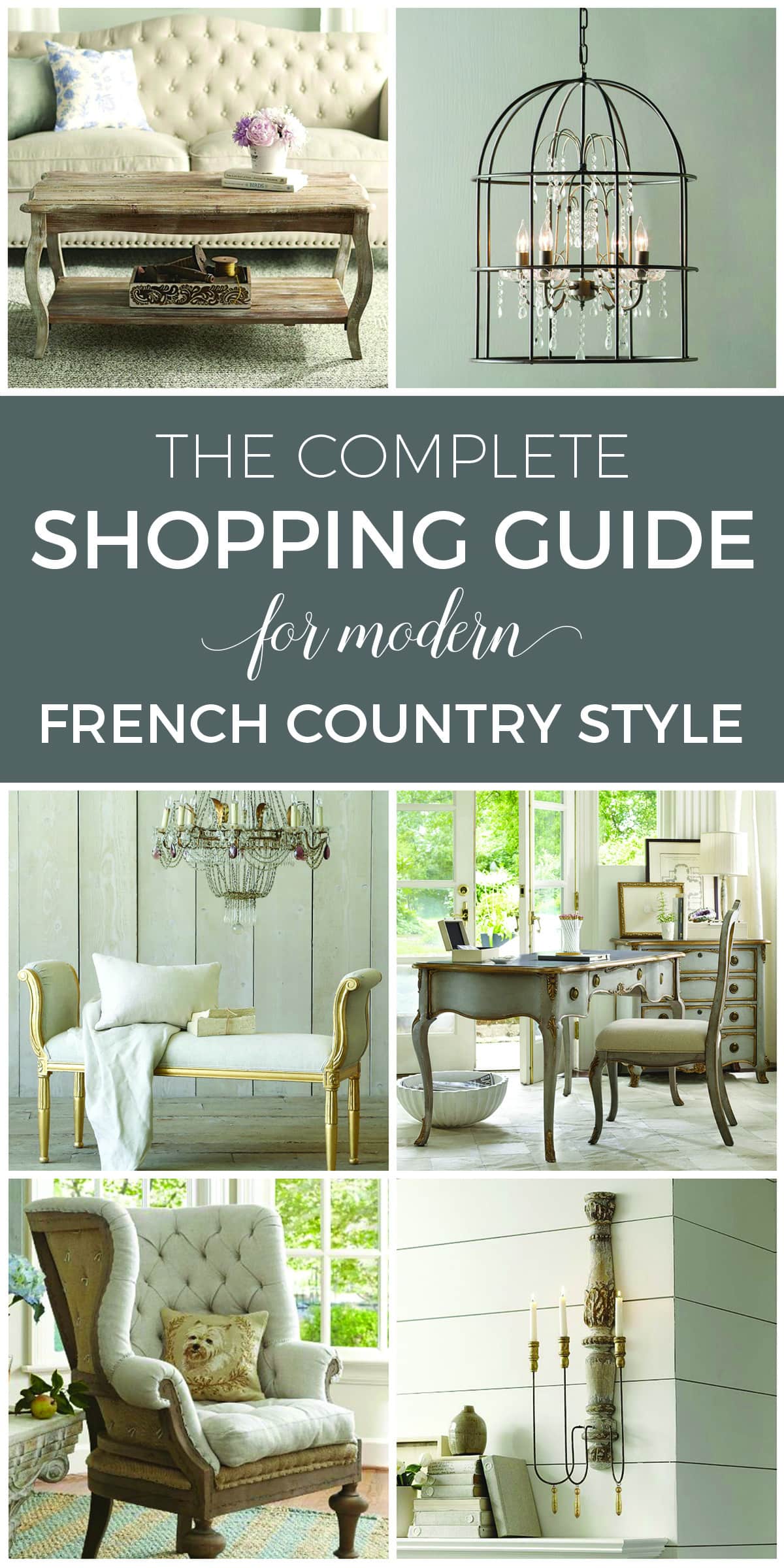 Designthusiasm Shop | Shop my favorites | Shopping guide for modern French Country style