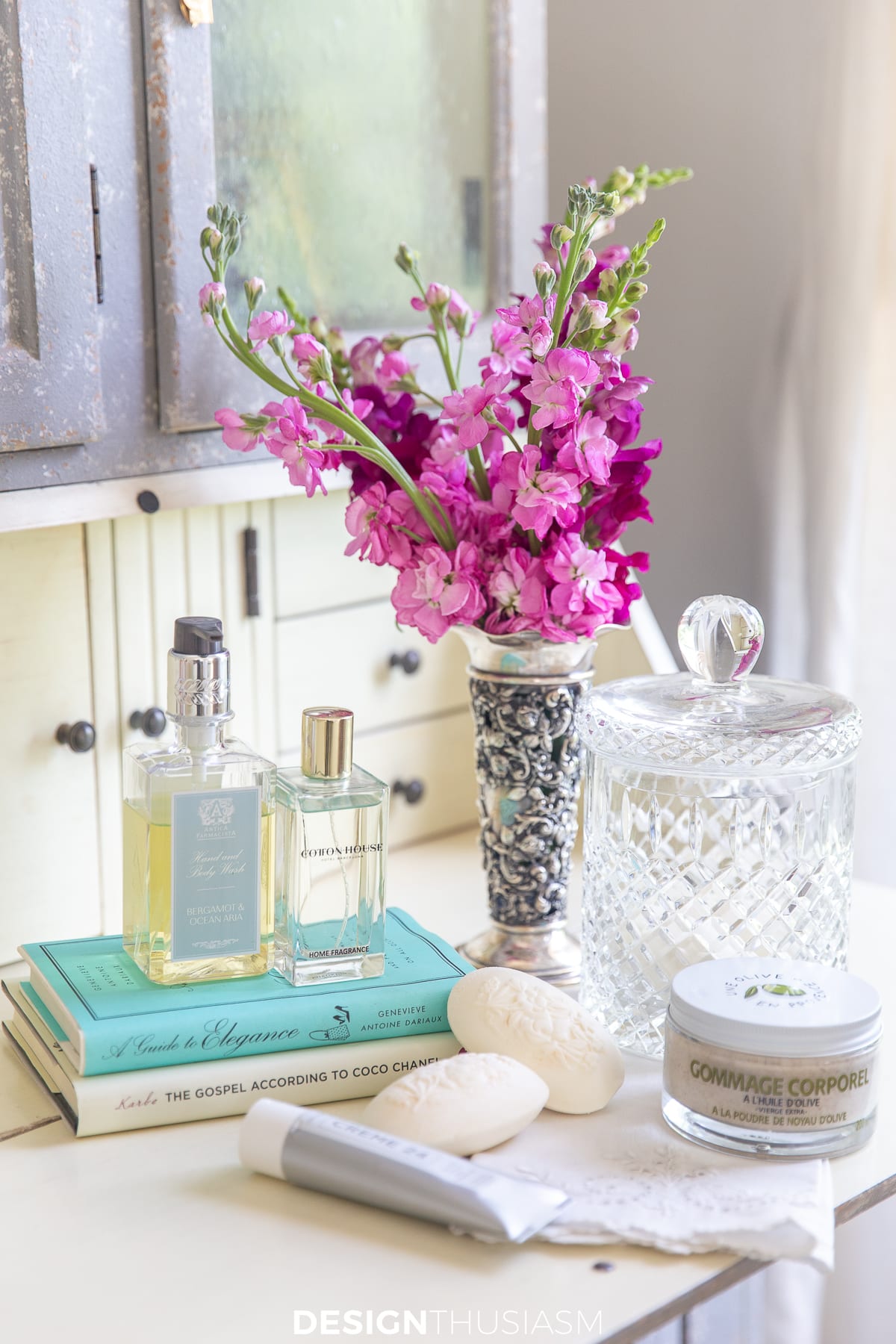 little luxuries soaps, hand wash and design books