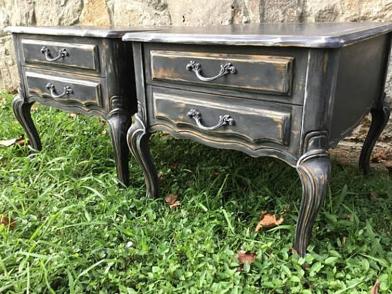 French bedside tables
