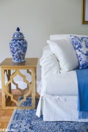 Blue and White Decor | Maintaining Your Style and Downsizing Your Home - terilynadamsblog.com