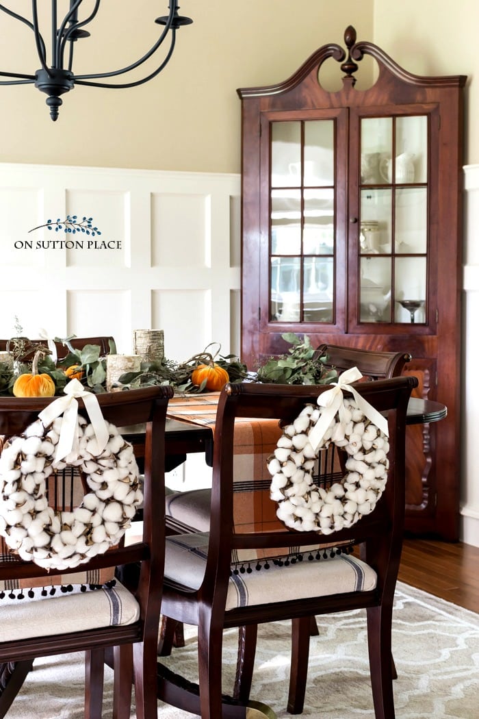 fall home tour on sutton place