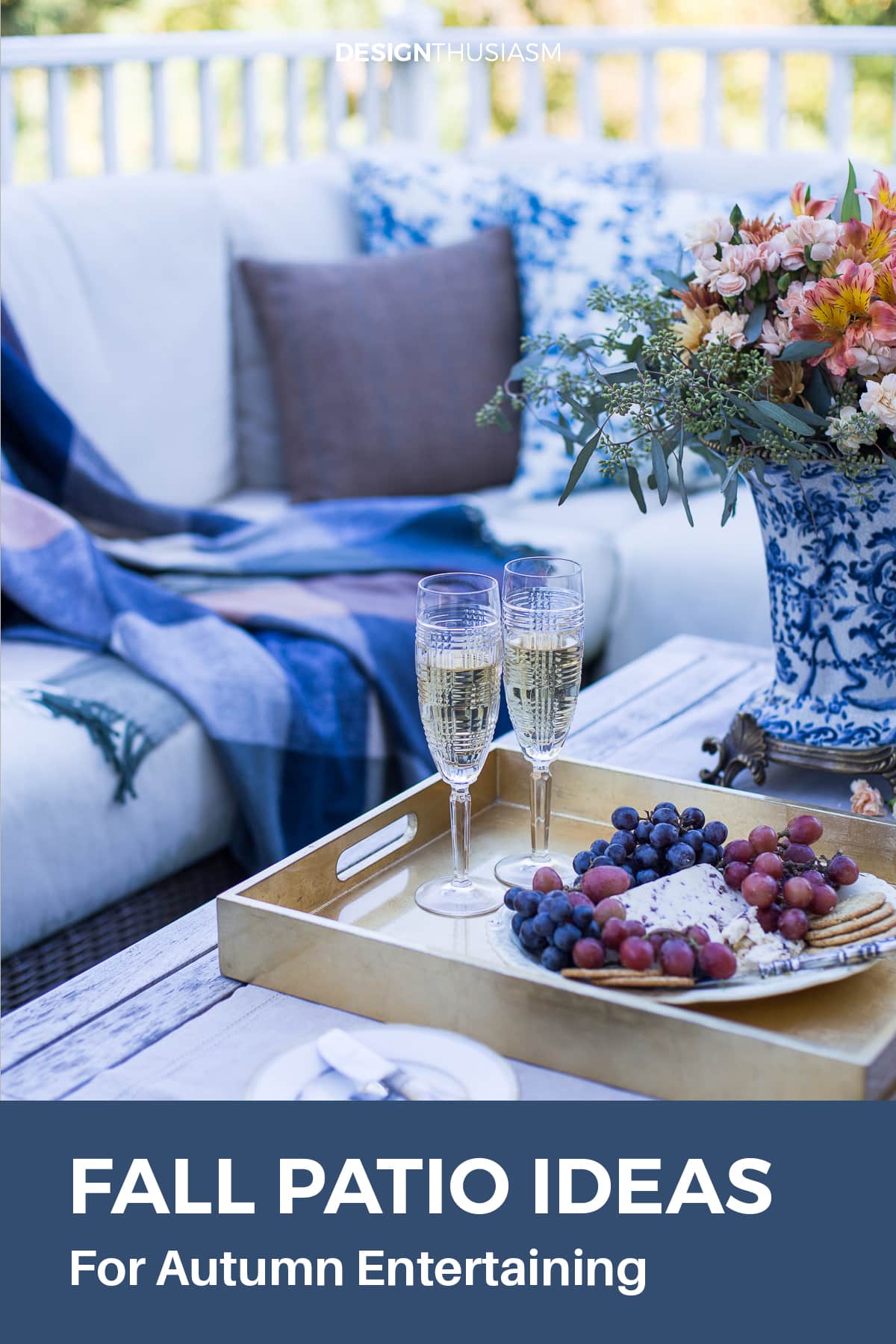 Fall patio