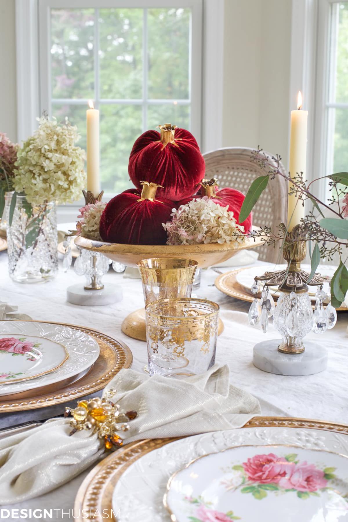 Creating a Simple Table Setting When You Have No Time - terilynadamsblog.com