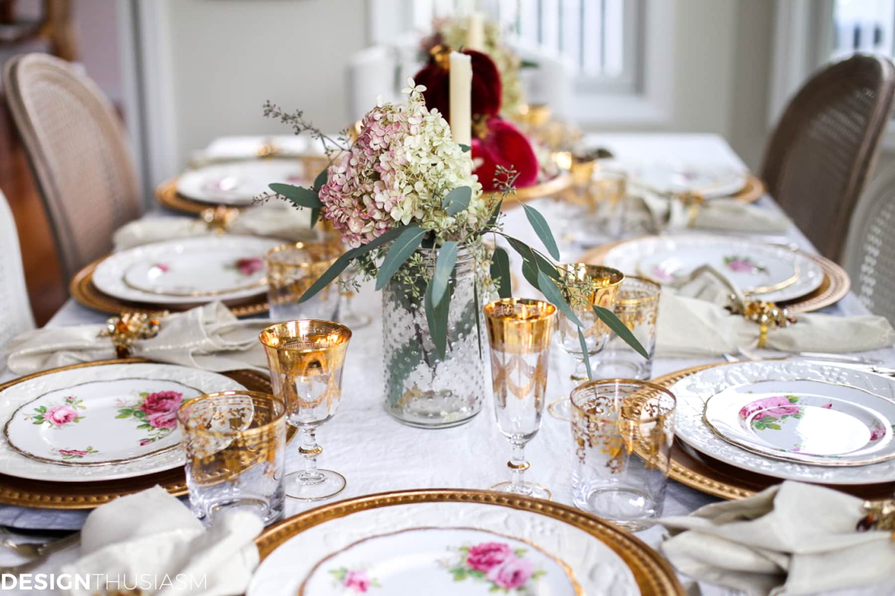 Creating a Simple Table Setting When You Have No Time - terilynadamsblog.com