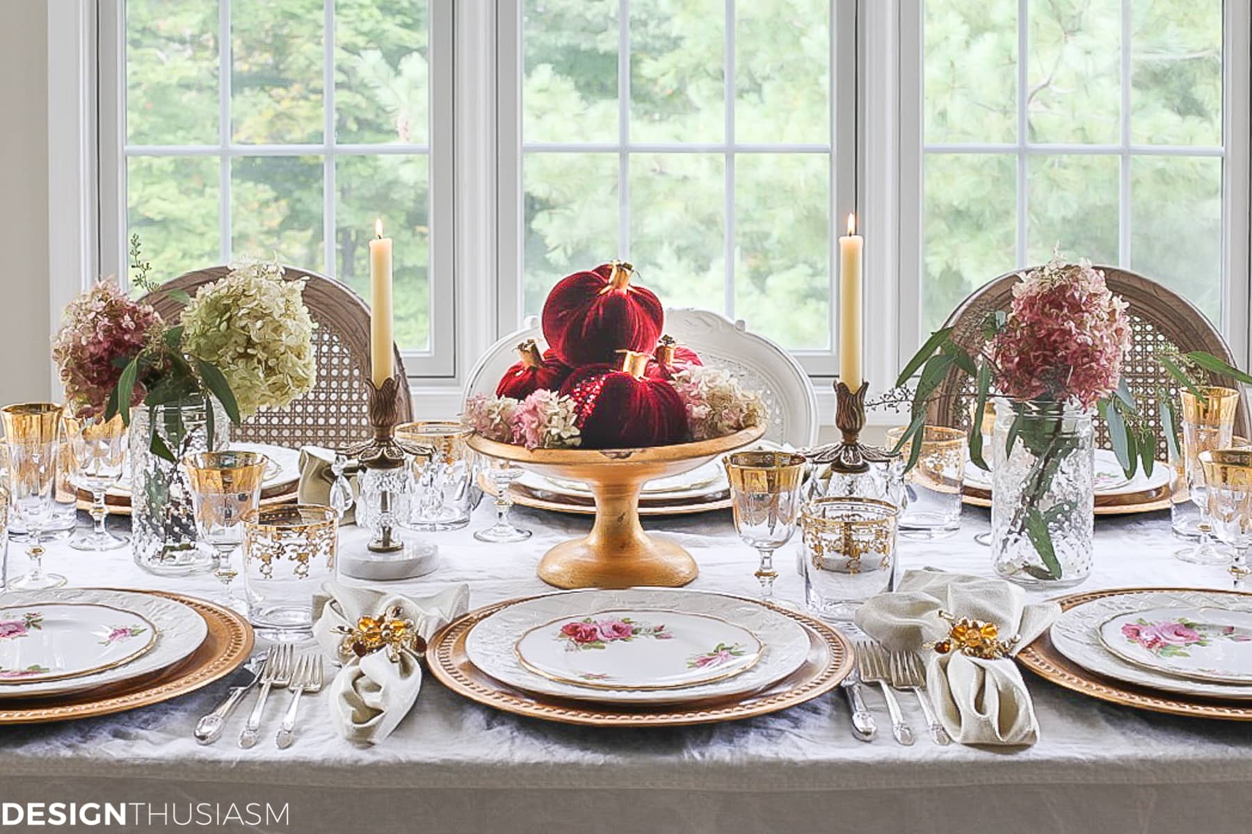 Creating a Simple Table Setting When You Have No Time - terilynadamsblog.com