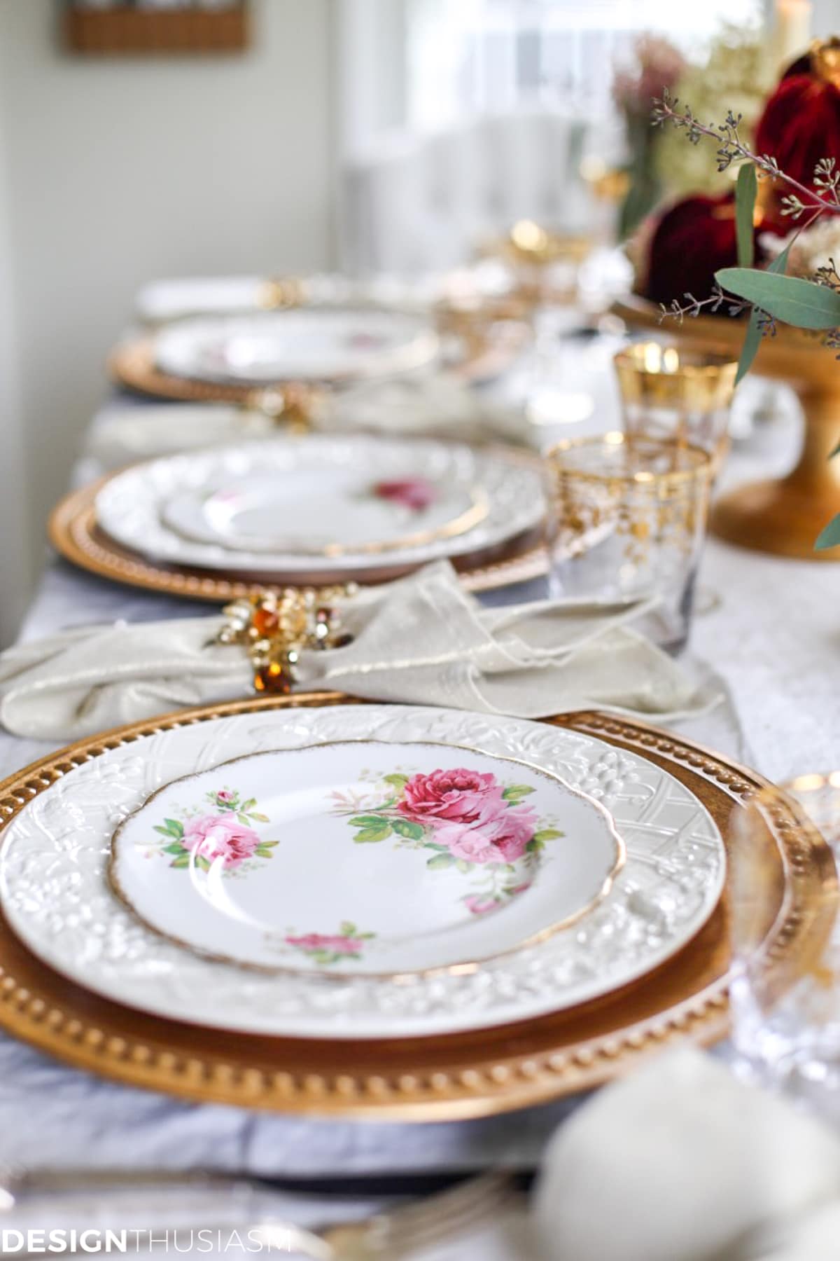 Creating a Simple Table Setting When You Have No Time - terilynadamsblog.com