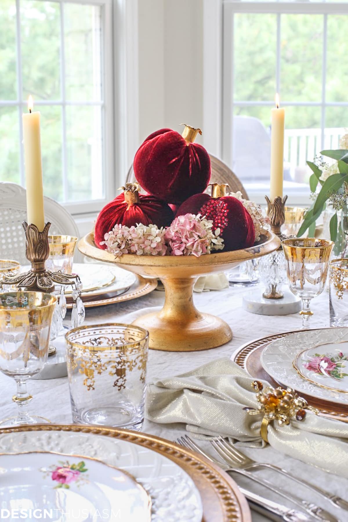 Creating a Simple Table Setting When You Have No Time - terilynadamsblog.com
