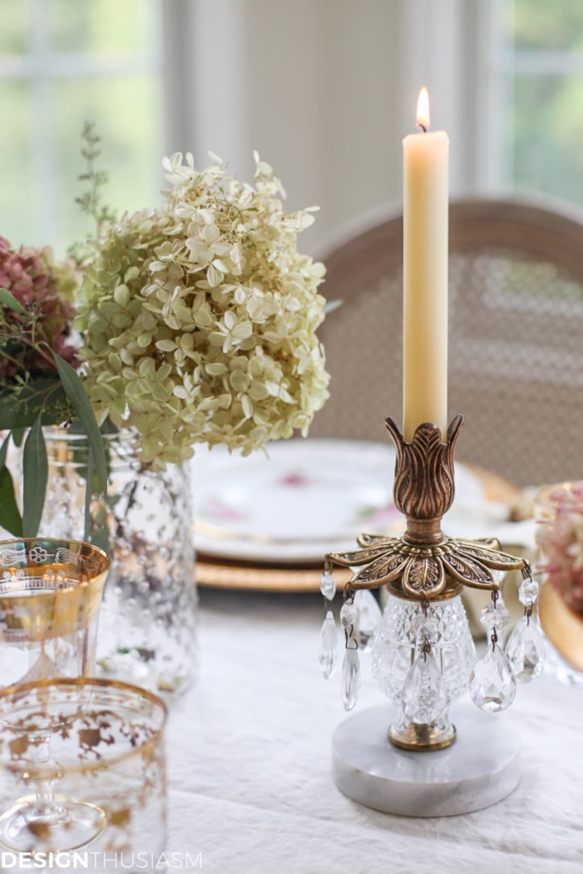 Creating a Simple Table Setting When You Have No Time - terilynadamsblog.com