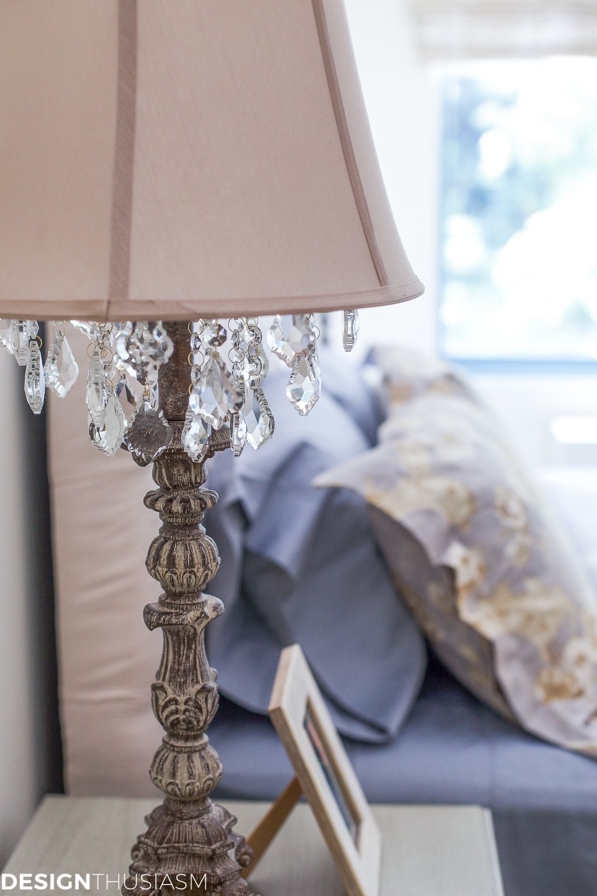 Downsizing Tips - How to keep the bedroom light and bright - terilynadamsblog.com