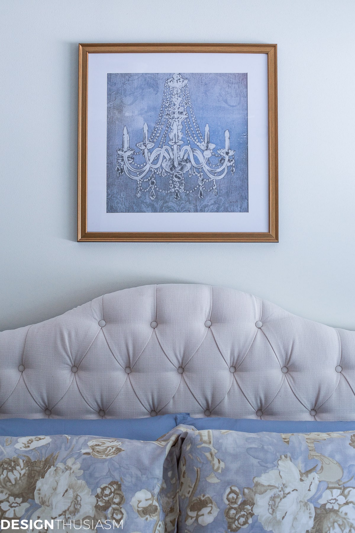 Downsizing Tips - How to keep the bedroom light and bright - terilynadamsblog.com