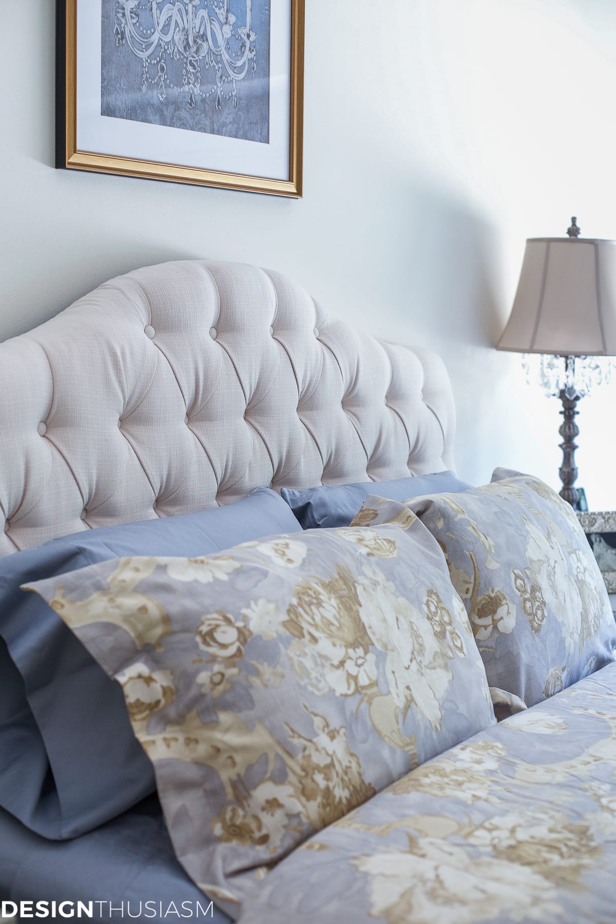 Downsizing Tips - How to keep the bedroom light and bright - terilynadamsblog.com