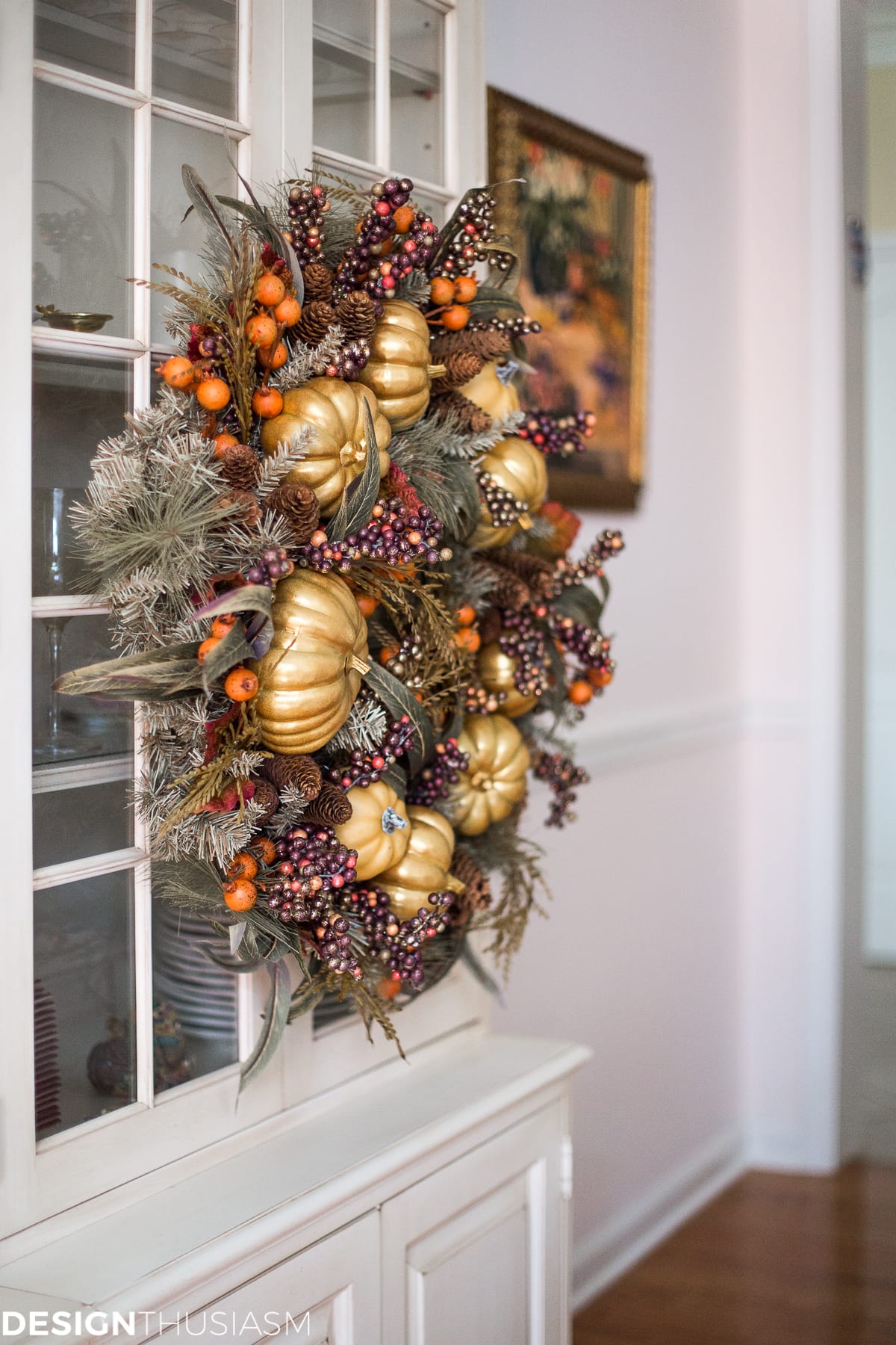 Using Fall Door Decorations to Dress Up Your Thanksgiving Table - terilynadamsblog.com