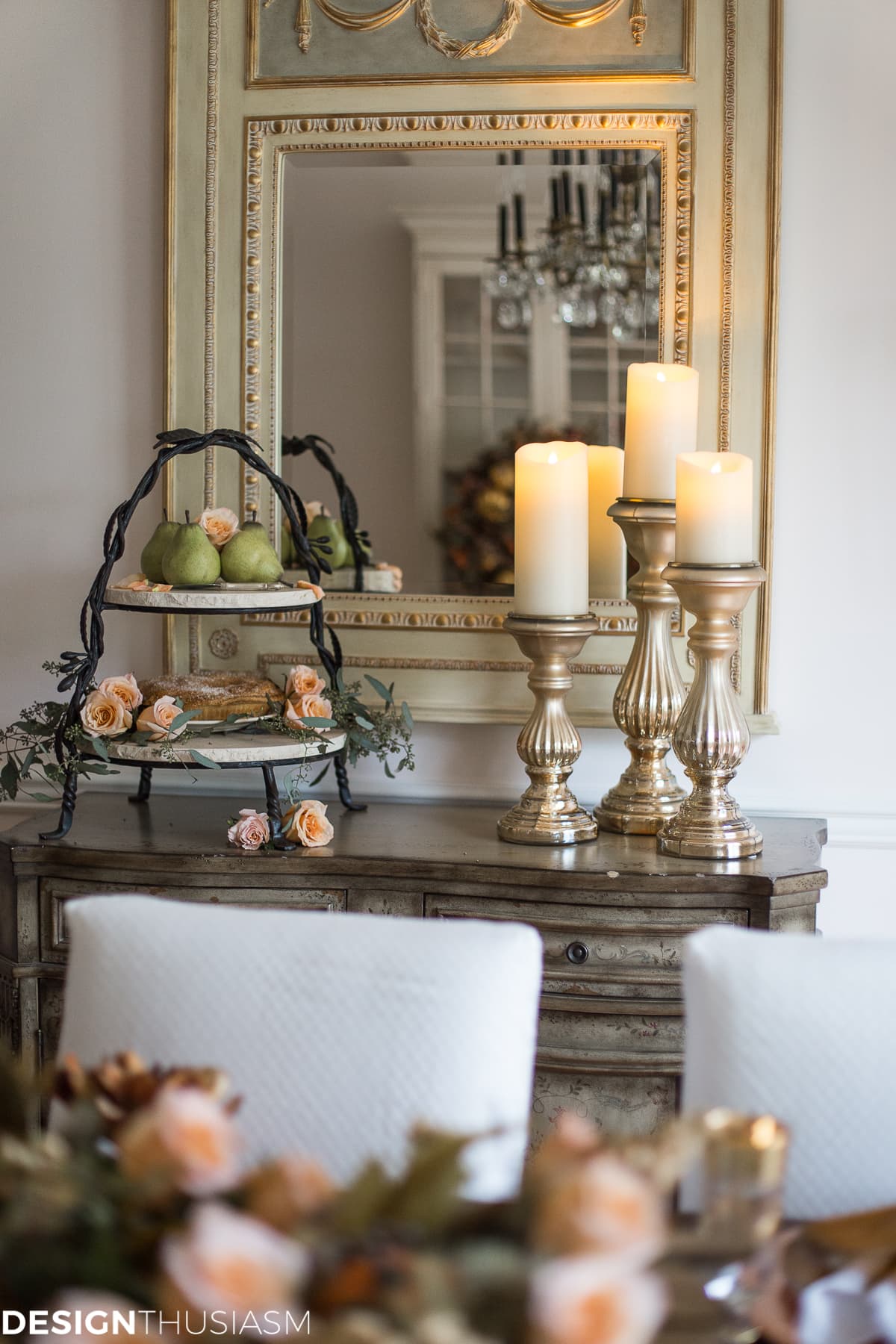 Using Fall Door Decorations to Dress Up Your Thanksgiving Table - terilynadamsblog.com