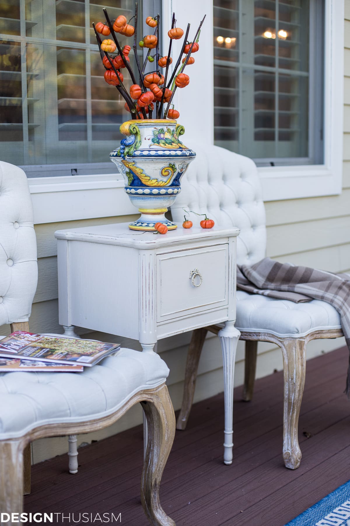 Outdoor fall decorating ideas - terilynadamsblog.com
