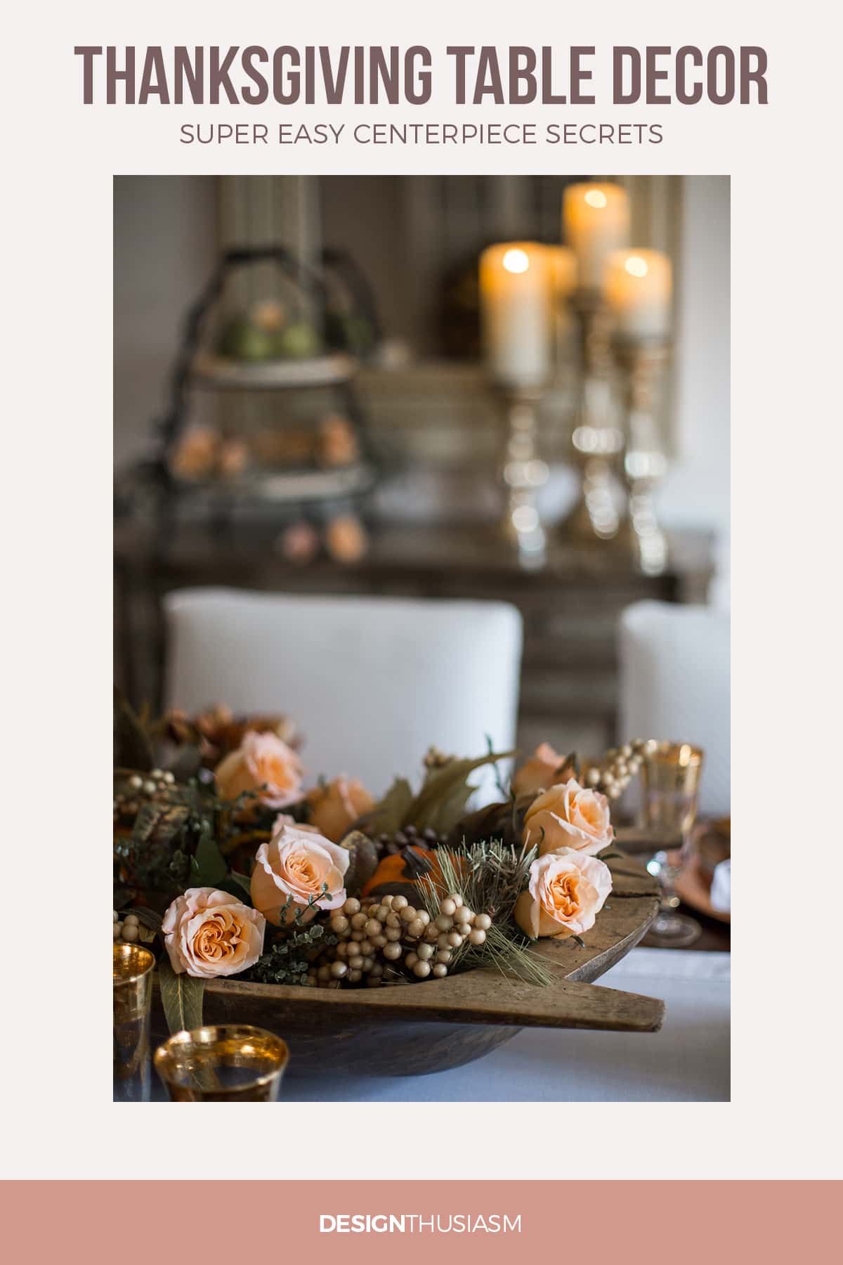 Thanksgiving Table swag centerpiece