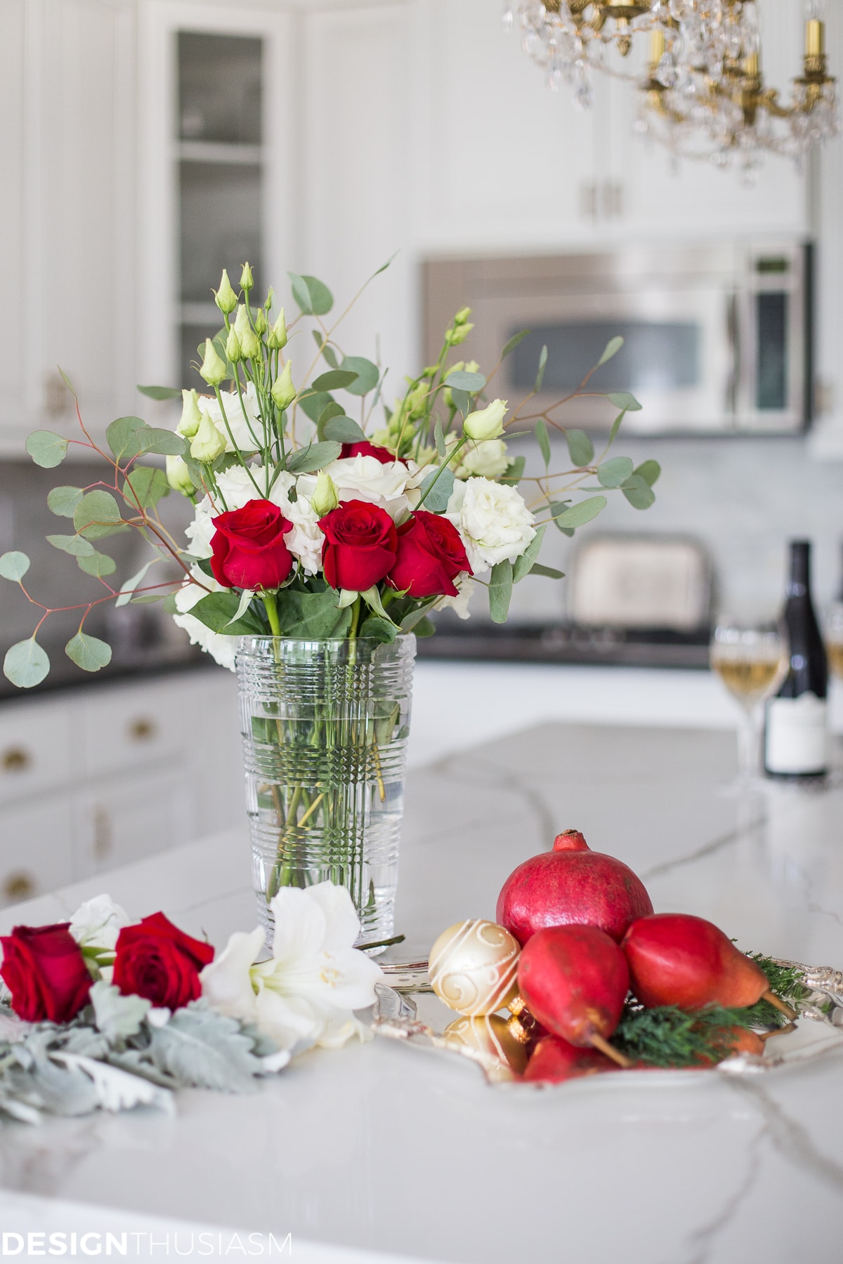 French Country Christmas kitchen decor - terilynadamsblog.com