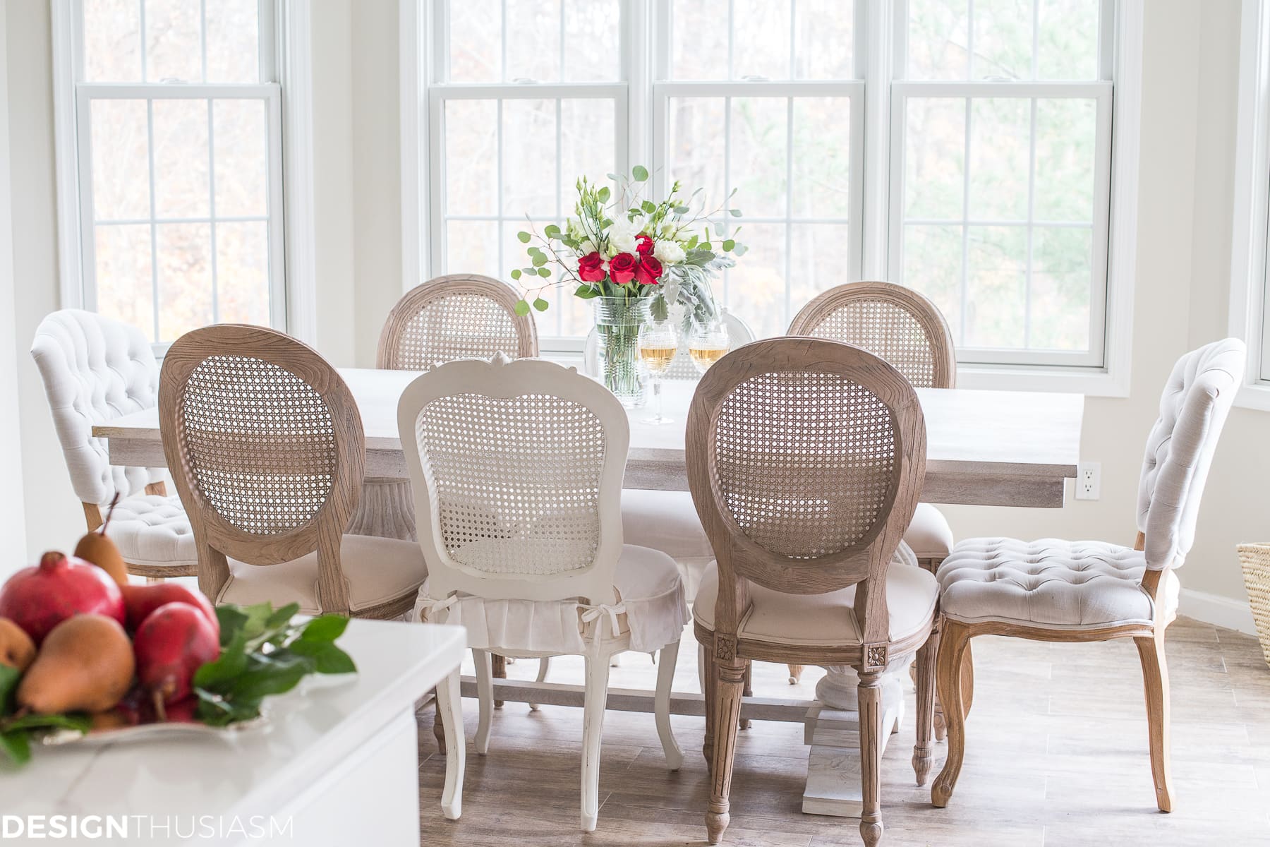 French Country Christmas kitchen decor - terilynadamsblog.com