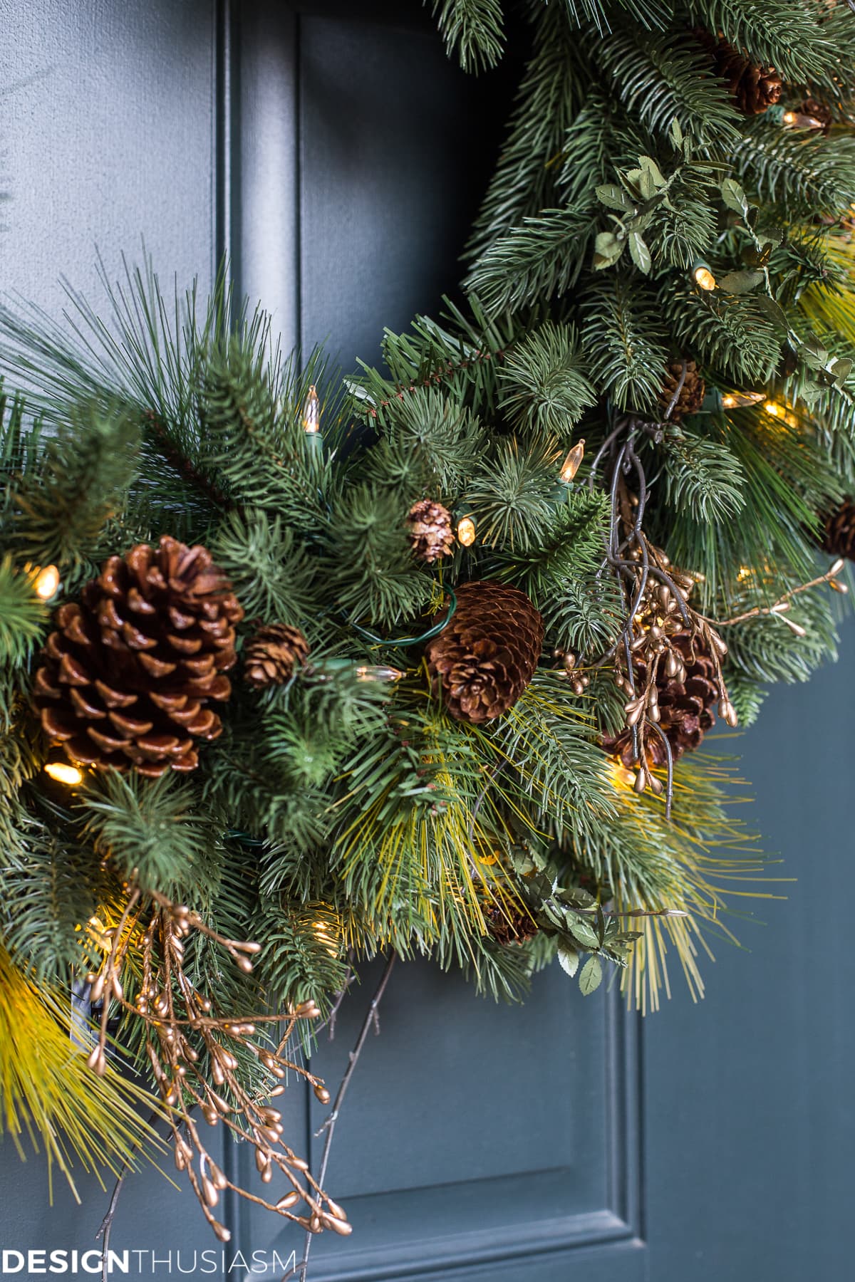 Easy Outdoor Christmas Decorating Ideas for a Tiny Front Porch - terilynadamsblog.com