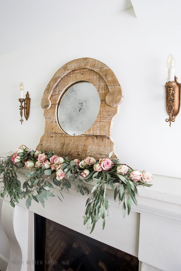 how-to-antique-a-mirror-roses-eucalpytus-french-vintage