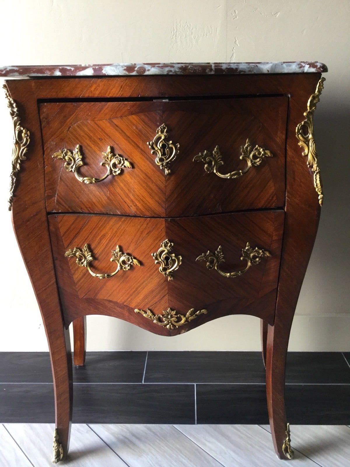 Louis XV Style Bombe Chest