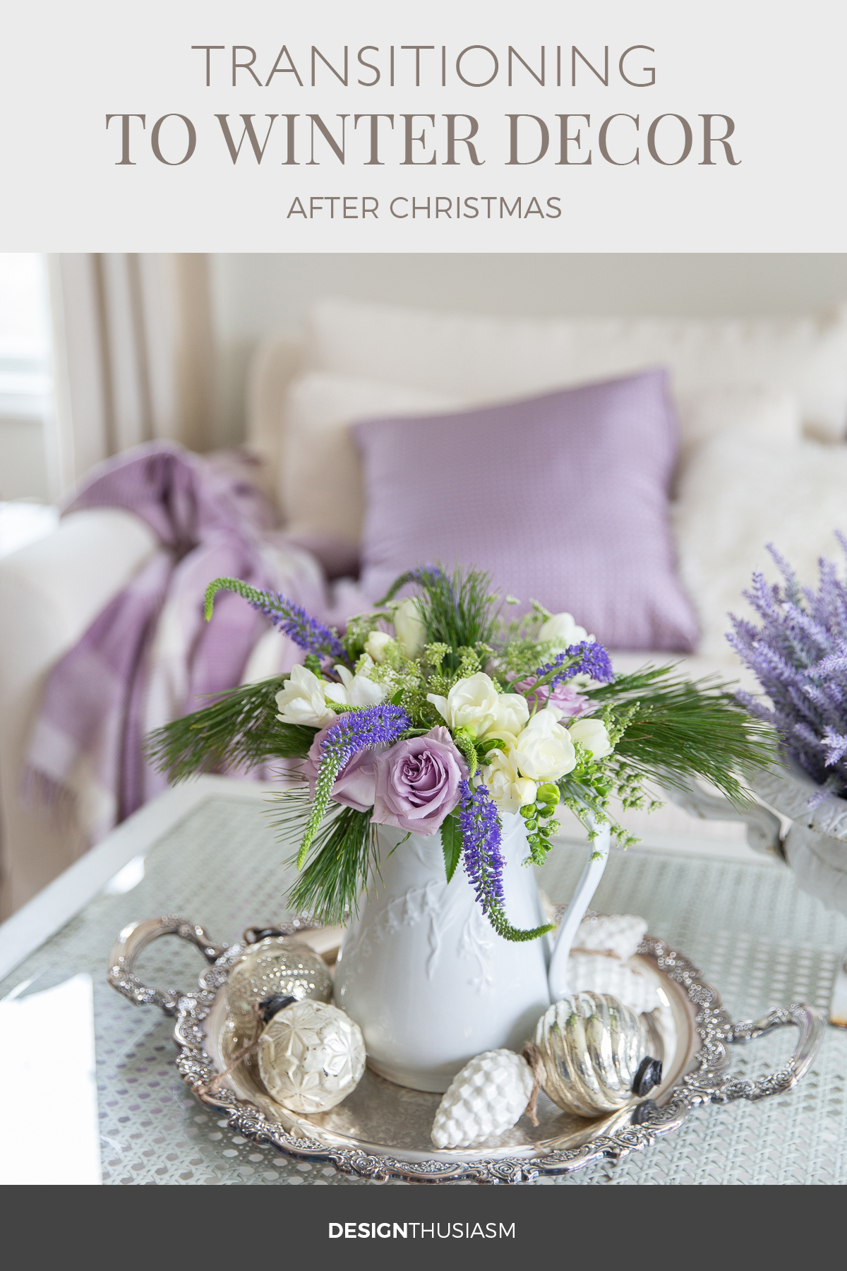 2017.12.26a - Transitioning to Winter Decor After Christmas
