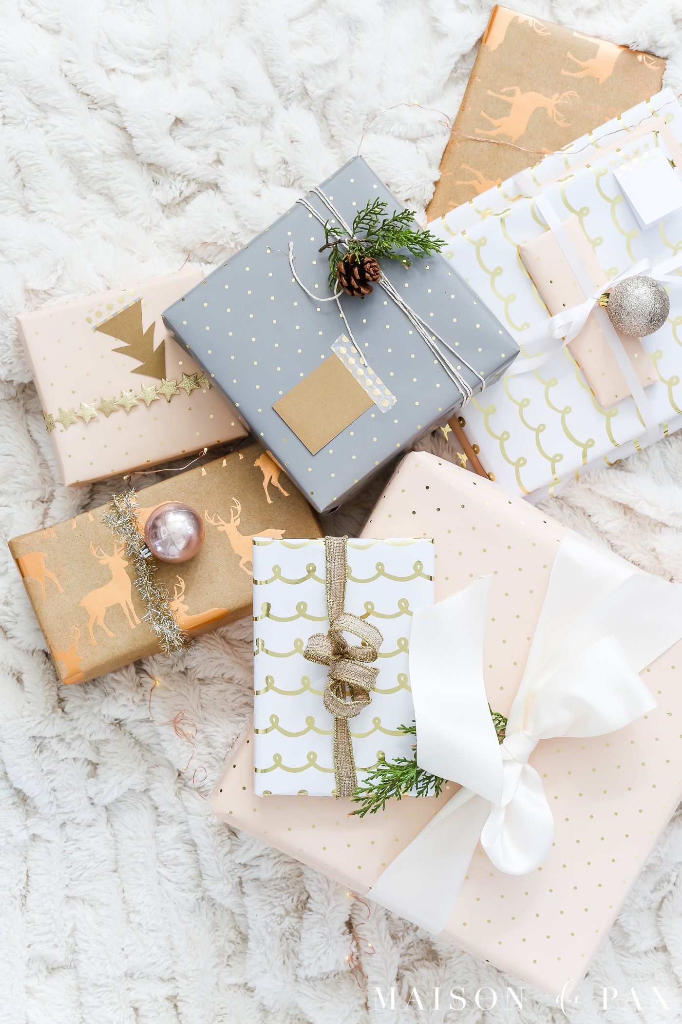 easy gift wrap ideas pretty gift wrapping simple lazy christmas presents