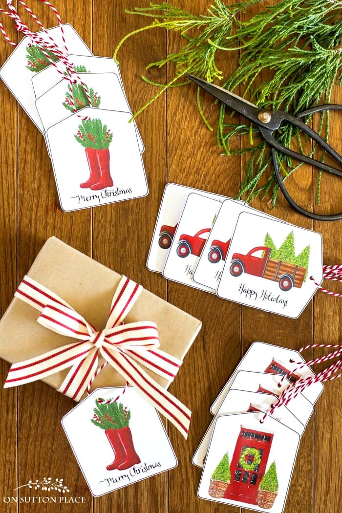 free printable christmas gift tags on sutton place