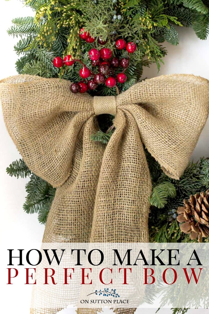 on sutton place how to make a perfect bow hss