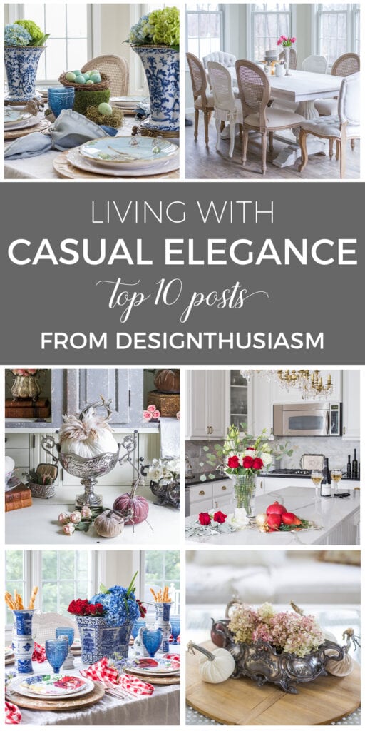 Living with Casual Elegance