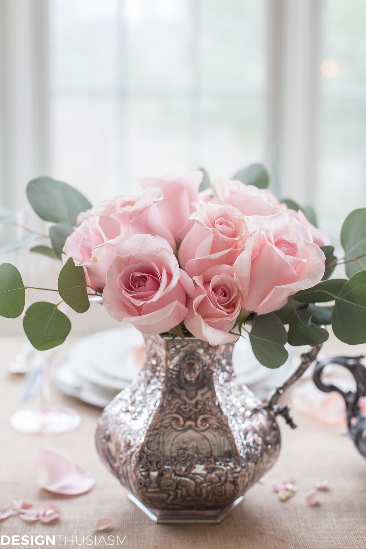 Rustic Romance: A Valentine’s Day Table Setting - terilynadamsblog.com