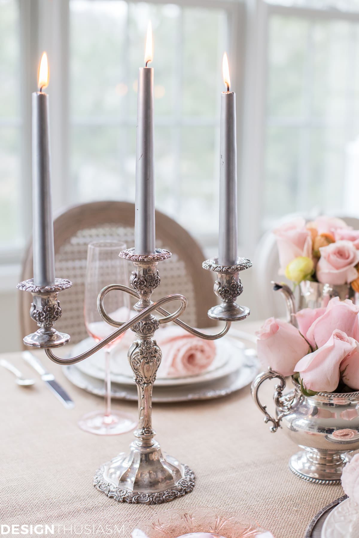 Rustic Romance: A Valentine’s Day Table Setting - terilynadamsblog.com