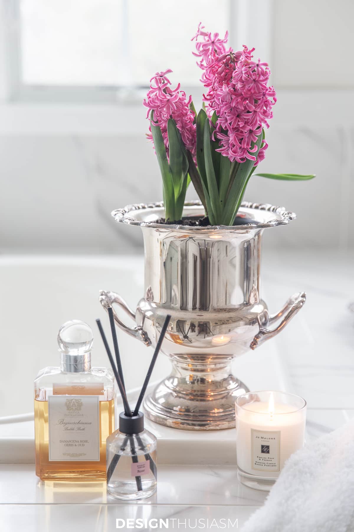 home fragrance hyacinths