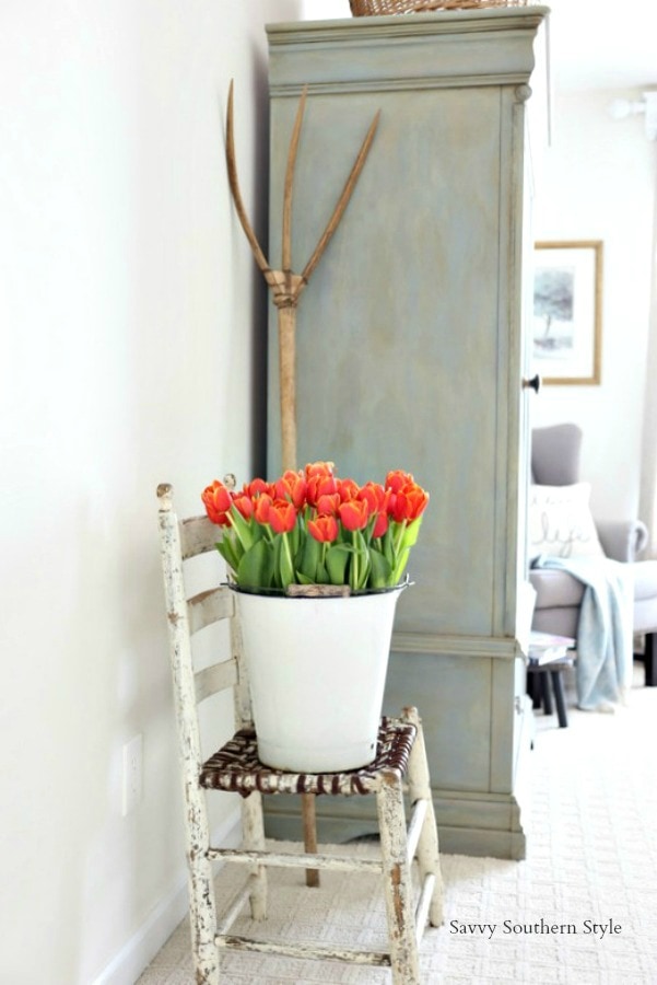 French Country Farmhouse Guest Bedroom