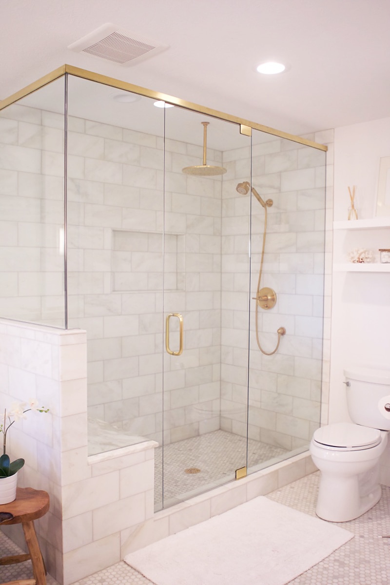 White master bath Inspiration - White Heart