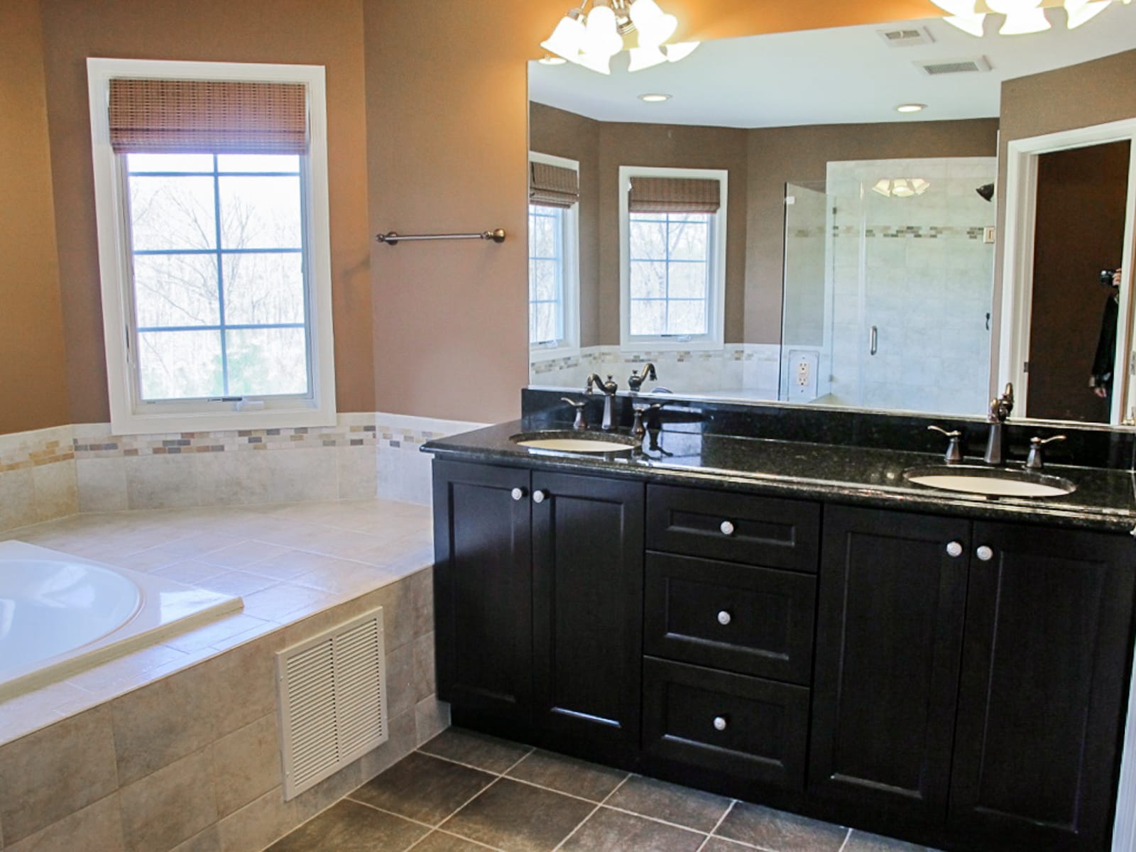 master bathroom before pic