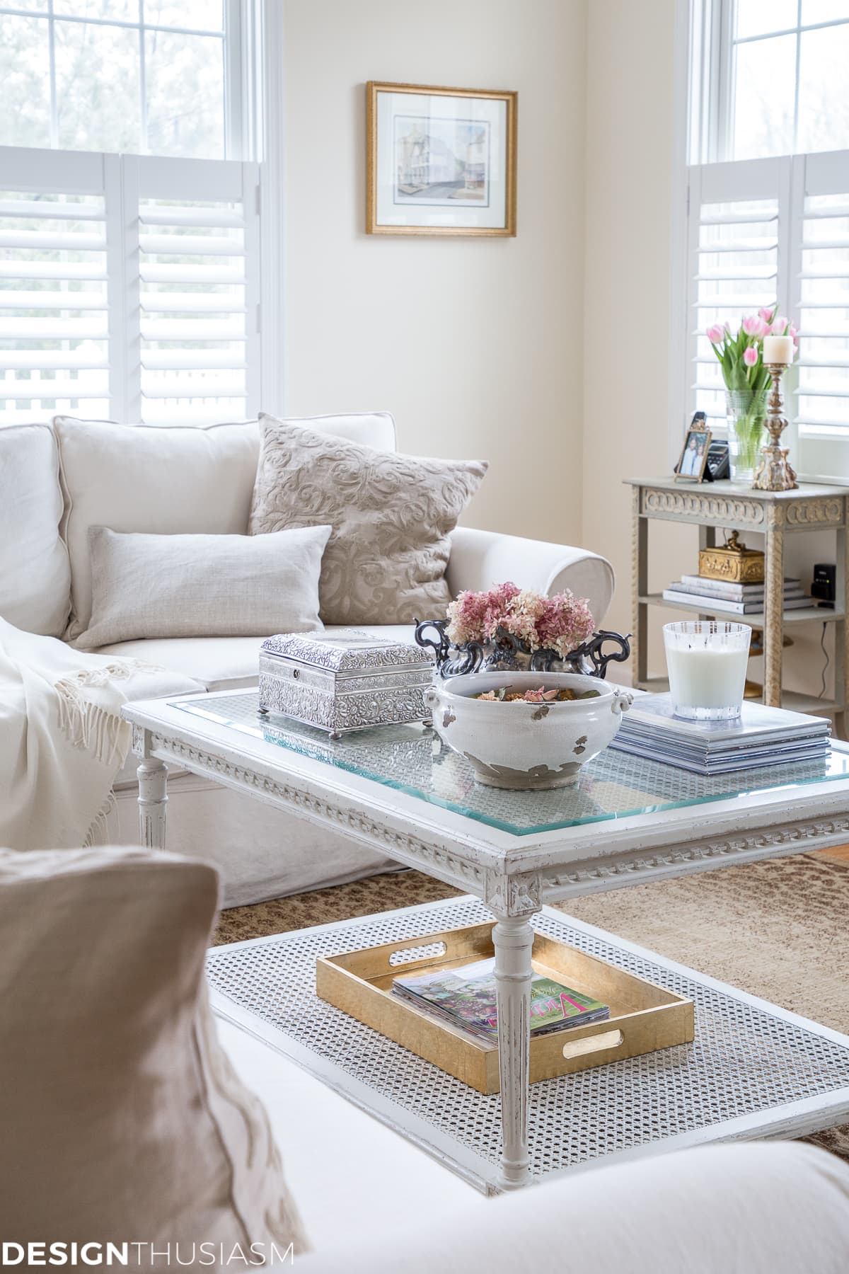 functional casually elegant family room - terilynadamsblog.com