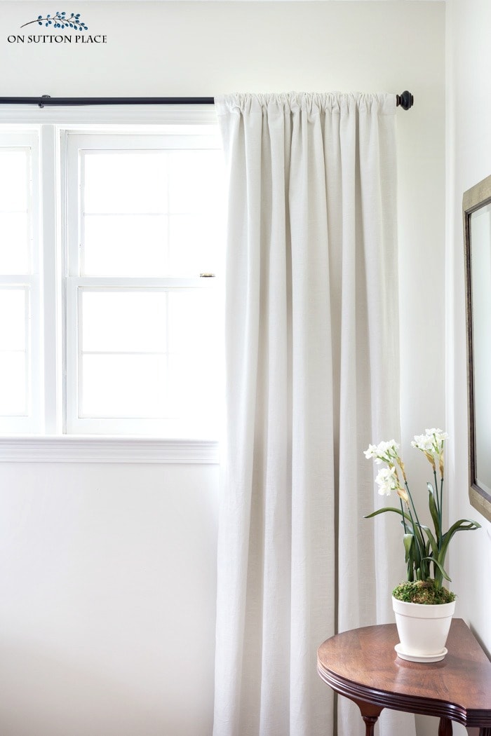 How to Hang Curtains Like A Pro from On Sutton Place