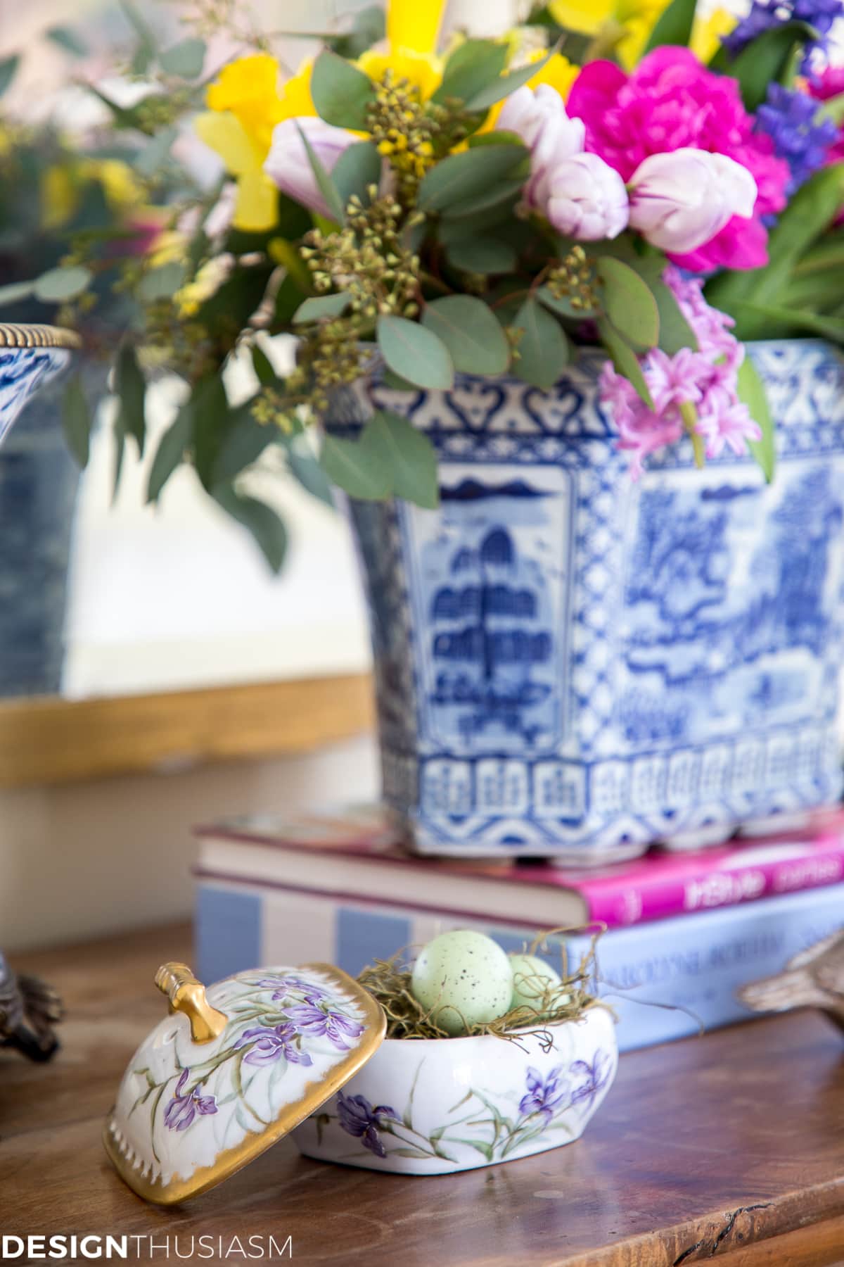 spring flowers seasonal vignette - terilynadamsblog.com