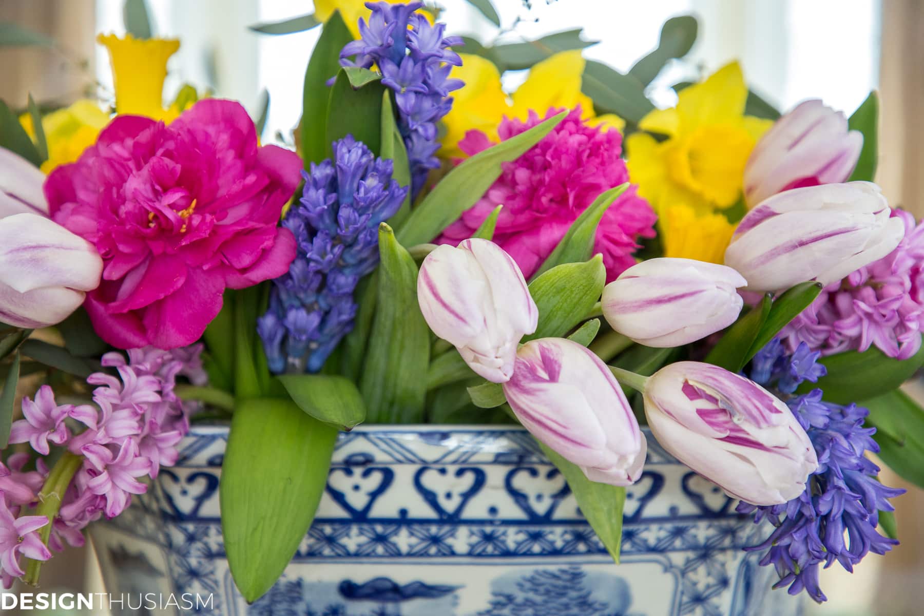 spring flowers seasonal vignette - terilynadamsblog.com