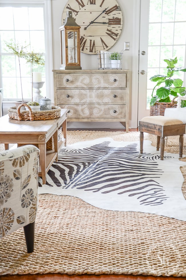 LAYERING RUGS