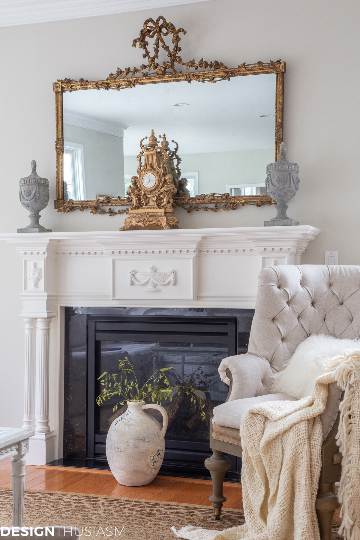 french country clock