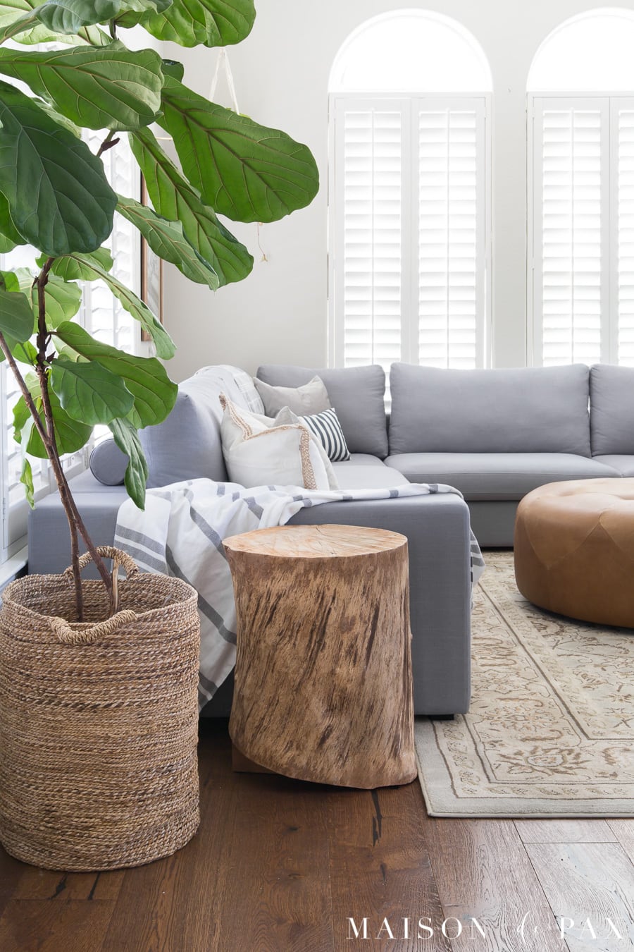 light gray sectional in living room decorating ideas