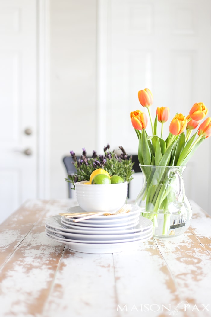 spring kitchen decorating ideas