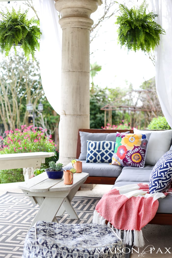 spring patio decorating ideas
